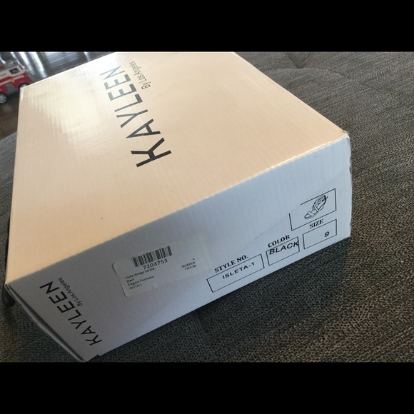 Black Wedge sandals - Picture 4 of 4